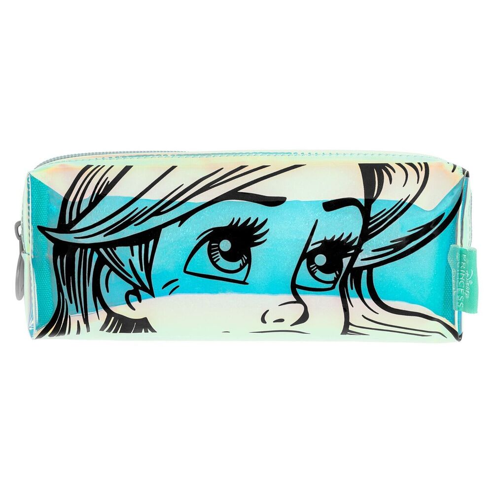 Disney Princess Iridescent Ariel Pencil Case, Blue - Picture 4 of 15